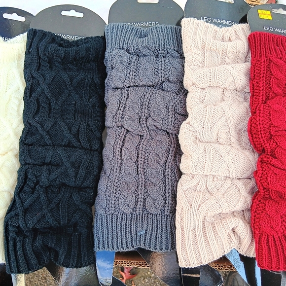 Fashion Knitted Crochet Winter Leg Warmers - Picture 12 of 16